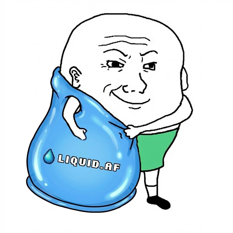 Liquid AF disguise hug meme