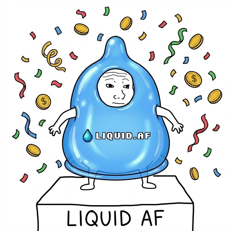 Liquid AF celebration podium meme